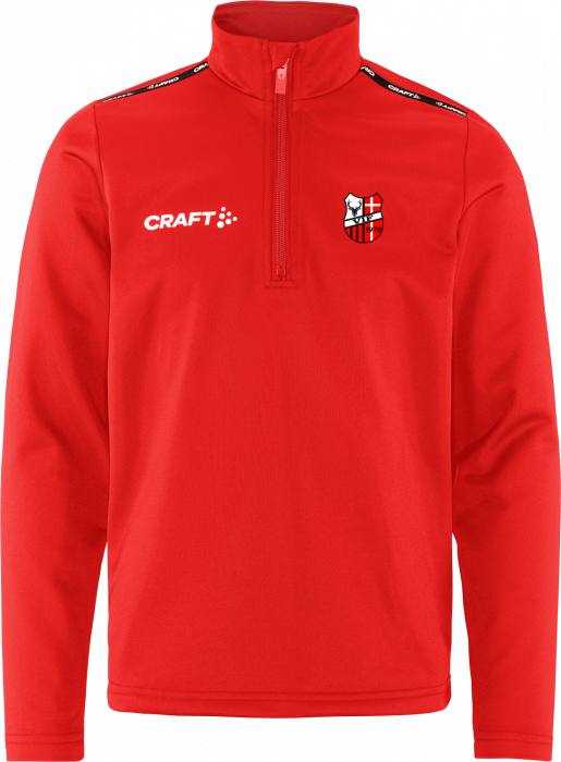 Craft - Vemmedrup If Half-Zip Kids - Rot