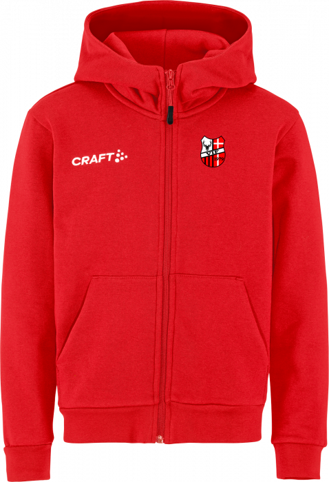 Craft - Vemmedrup If Hoodie Kids - Rosso