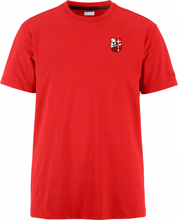 Craft - Vemmedrup If Cotton T-Shirt Men - Red